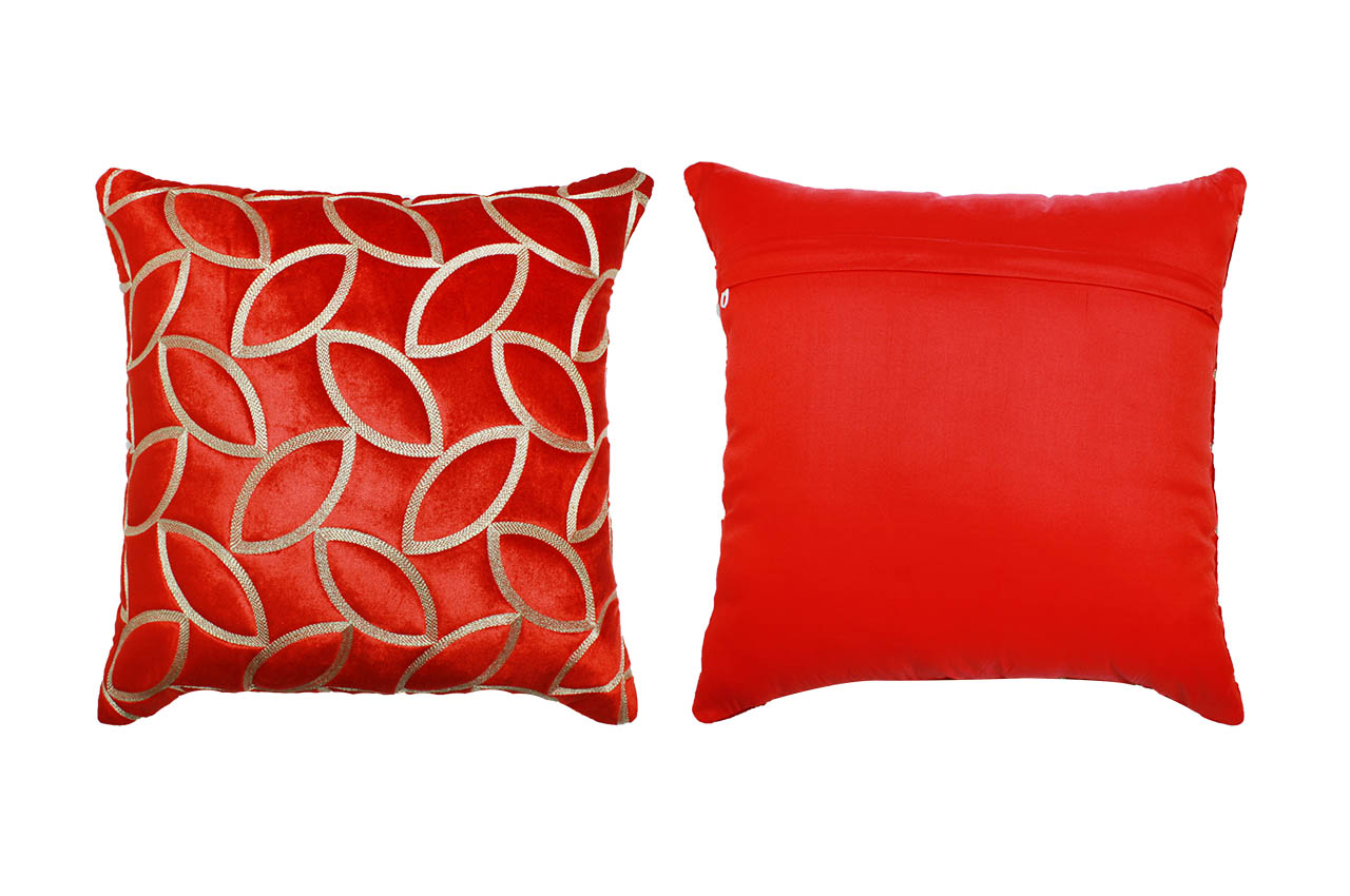 Ellipse Cushion Cover (16*16 Inches)  Set of 2 Pc